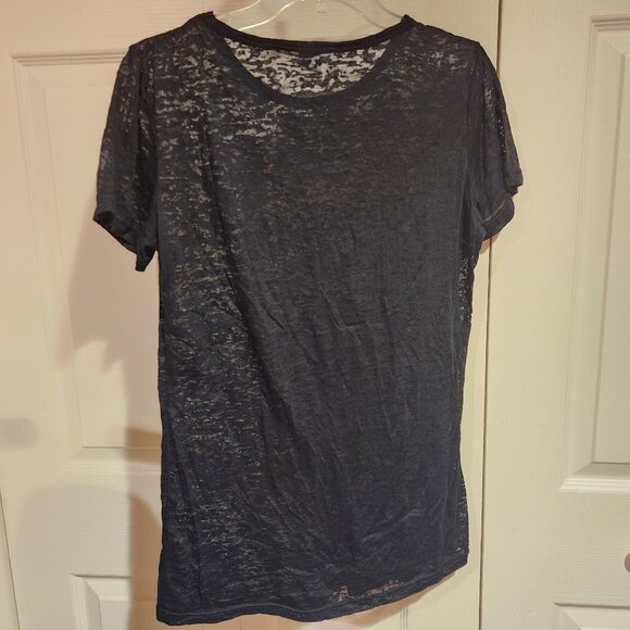Short Sleeve Graphic Tee Shirt *SHEER* Willow Valley - Picture 4 of 11